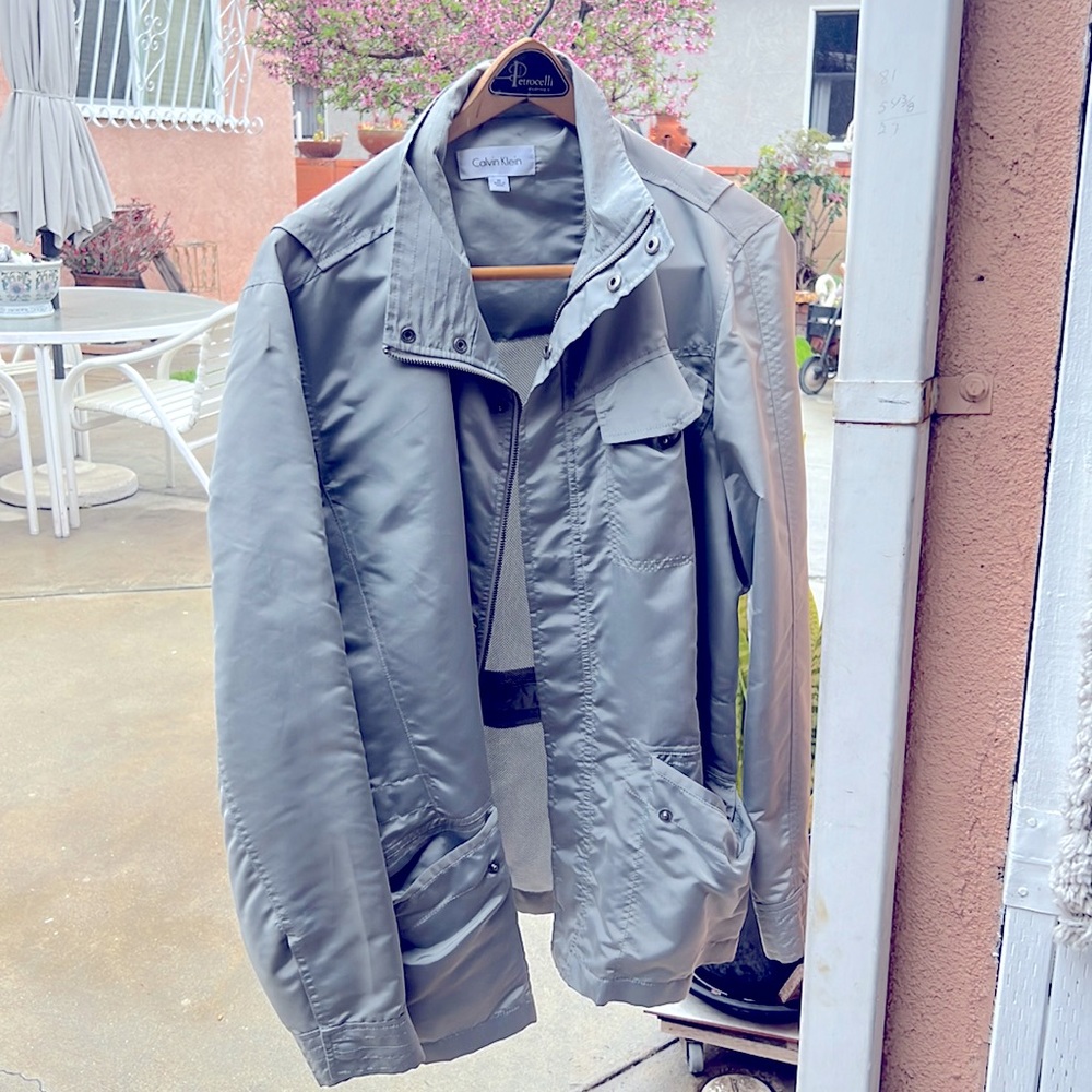 Mens Calvin Klien windbreaker size Medium